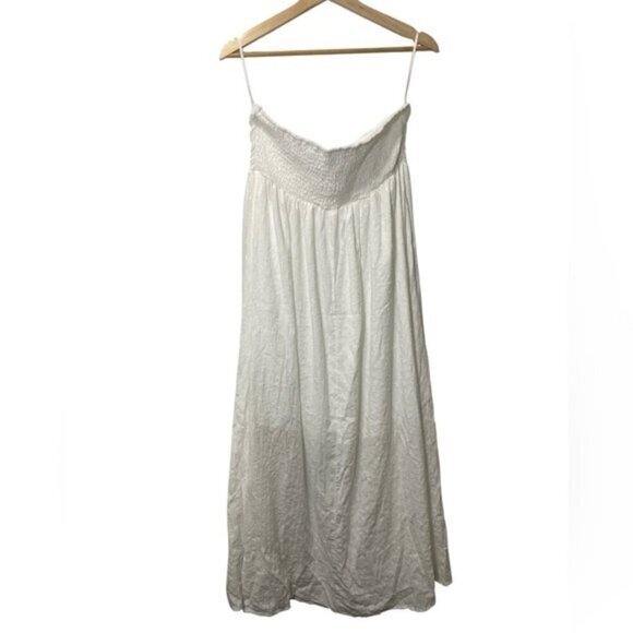 Commense Dresses & Skirts - Commense White Strappy Maxi Dress NWT size L